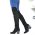 HOCHWERTIGE DAMEN SCHUHE – STIEFELETTEN COWBOYSTIEFEL